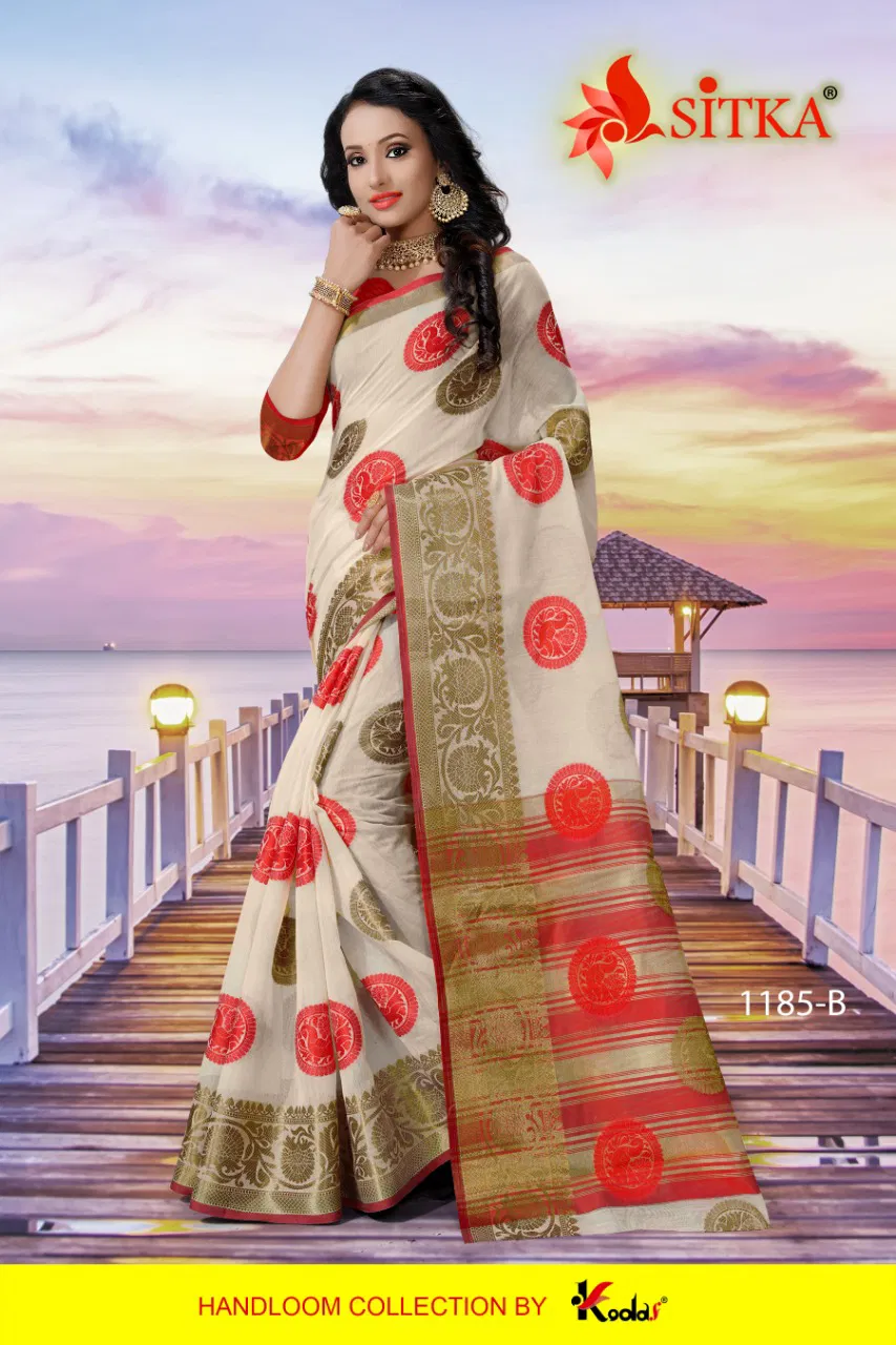 Mednapuri 1185 Poly Cotton Festive Wear Saree